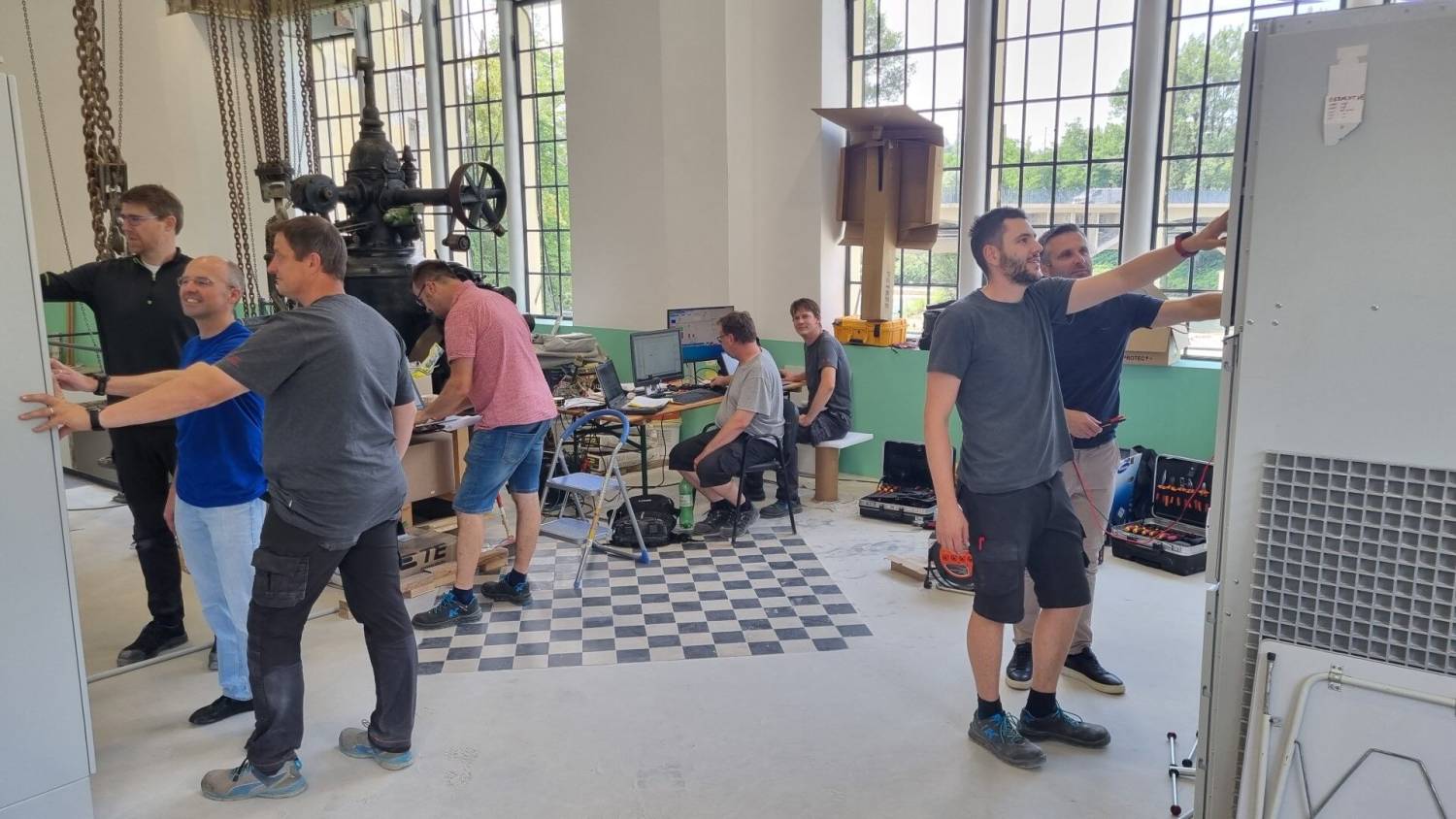 Hidroelektrarna Sava začela s poskusnim obratovanjem