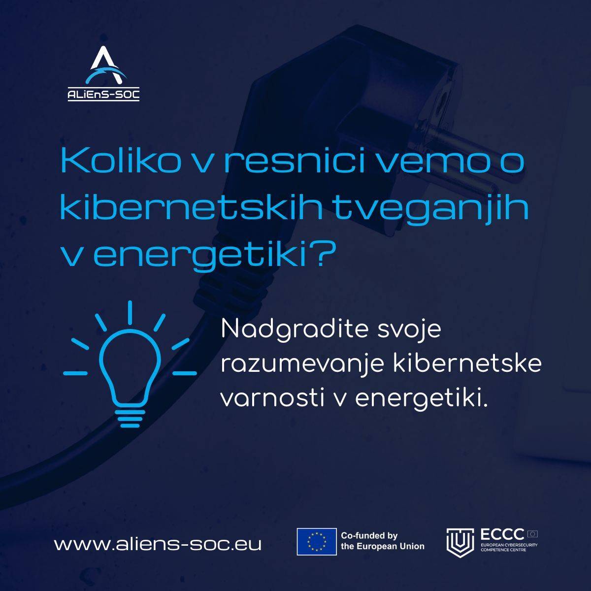 Projekt ALiEnS-SOC: Krepitev kibernetske varnosti v energetskem sektorju