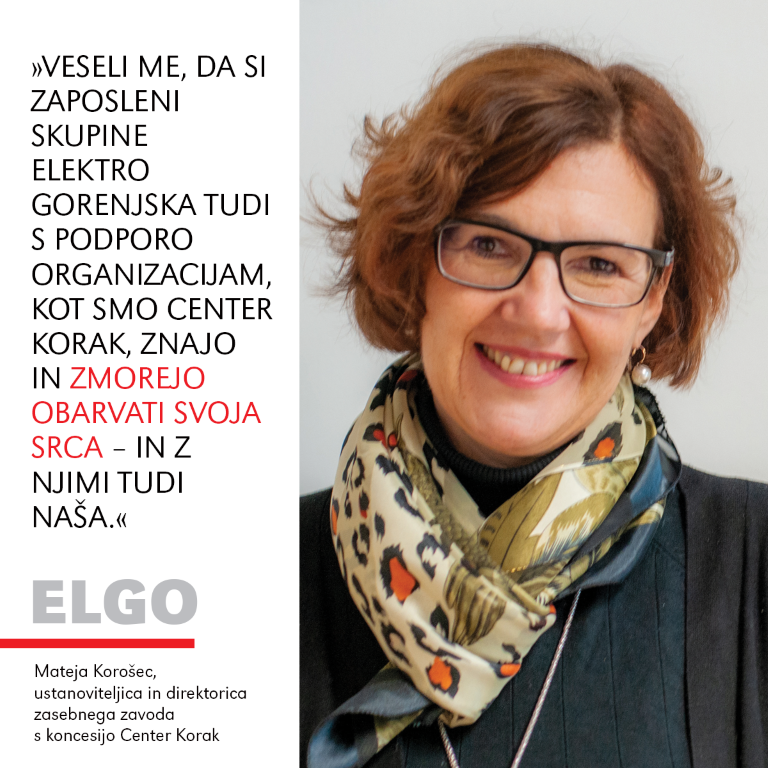 Znati prisluhniti potrebam ljudi in se jim odzvati. to je zame prava družbena odgovornost.