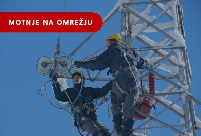 Nočno neurje povzročilo tudi okvare na omrežju Elektra Gorenjska