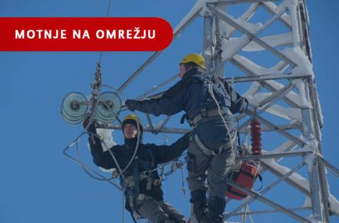 Nočno neurje povzročilo tudi okvare na omrežju Elektra Gorenjska